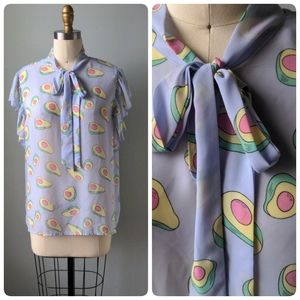 Shein Avocado Blouse